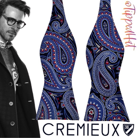 Daniel Cremieux Other - NWT $39.50 Cremieux 100% Silk Men’s Bow Tie